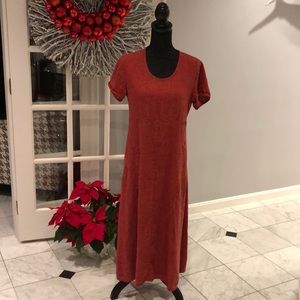 Ladies Flax Linen Dress - Sz Petite (4-6)